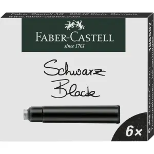 Bombice FABER-CASTELL  črne 6/1